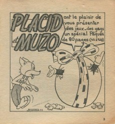 Extrait de Placid et Muzo (Poche) -75- Pâques aux gags Pâques aux jeux
