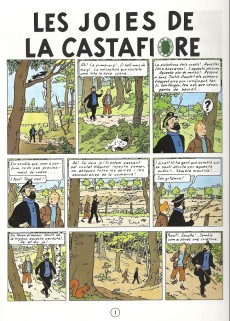 Extrait de Tintin (en langues régionales) -21Catalan- Les joies de la Castafiore