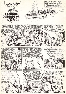 Extrait de André Lefort -1- L'énigme du diadème d'or