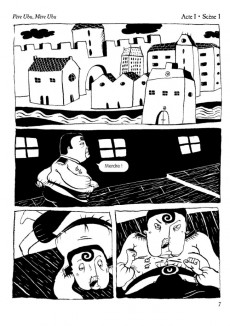 Extrait de Théâtre en BD -3- Ubu Roi en BD