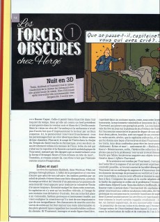 Extrait de Tintin - Divers -2013/10- Tintin et les Forces obscures