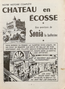 Extrait de Princesse (Éditions de Châteaudun/SFPI/MCL) -24- Sonia, danseuse d'Ecosse