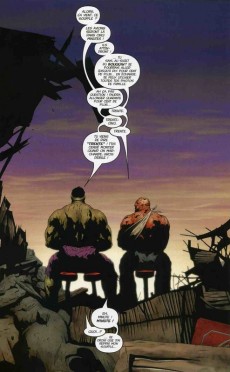 Extrait de Hulk (100% Marvel - 1999) -5a2013- Coups durs