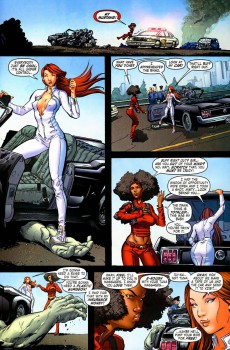 Extrait de Daughters of the Dragon (Marvel comics - 2006) -INT- Samurai Bullets