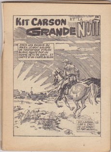 Extrait de Kit Carson (Impéria) -110- Kit Carson et la grande nuit