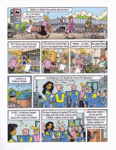 Extrait de Bob et Bobette (Publicitaire) -58Univ1- Le labyrinthe du lion -Tome 1 - L'œil de Ra