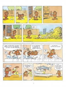 Extrait de Garfield (Dargaud) -20a1998- Garfield ne se mouille pas