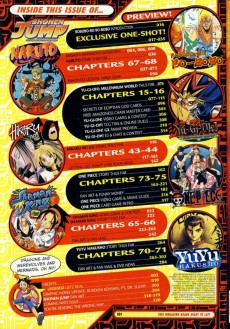 Extrait de Shonen Jump (2002) -33- Septembre 2005 (Volume 3, Issue 9)