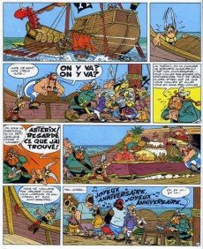 Extrait de Astérix (en italien) -22- Asterix in america
