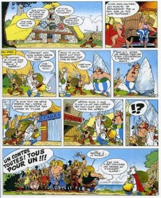 Extrait de Astérix (en italien) -29- Asterix la rosa e il gladio