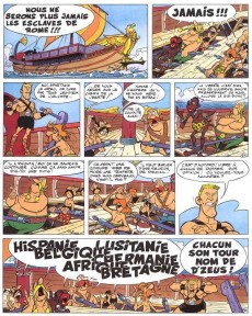 Extrait de Astérix (en italien) -30- Asterix e la galera di obelix