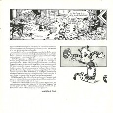 Extrait de Calvin and Hobbes (en espagnol) -Pub- Calvin and Hobbes