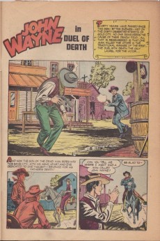 Extrait de John Wayne Adventure Comics (1949) -28- Dead Man's Boots!