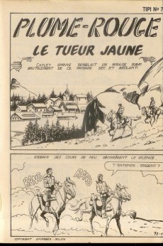 Extrait de Tipi (Aventures et Voyages) -72- Le tueur jaune