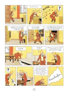 Extrait de Tintin (en langues régionales) -9Courtraisi- De Krabbe met de Goudne Skoar'n