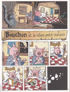 Extrait de Bouchon le petit cochon (Les aventures de) -3- Bouchon et le vilain petit ourson