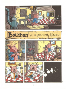 Extrait de Bouchon le petit cochon (Les aventures de) -1- Bouchon et le petit rat Missou