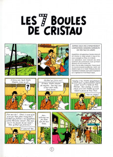Extrait de Tintin (en langues régionales) -13Charentais- Les 7 Boules de cristàu