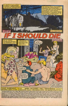 Extrait de The new Mutants (1983) -37- If I Should Die