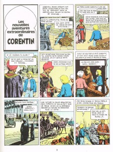 Extrait de Corentin (Cuvelier) -2c1984- Les nouvelles aventures de Corentin