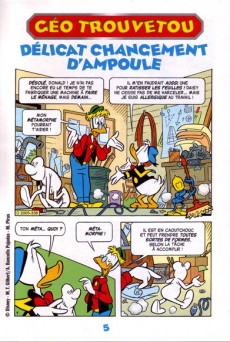 Extrait de Les héros de Donaldville -5- Géo Trouvetou