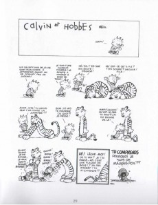 Extrait de Calvin et Hobbes -7Poche- Que fait la police ?