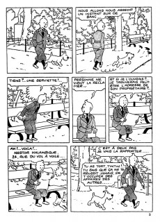 Extrait de Tintin (Les Archives - Atlas 2010) -42- Le Sceptre d'Ottokar