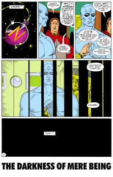 Extrait de Watchmen (DC Comics - 1986) -9- The Darkness of Mere Being
