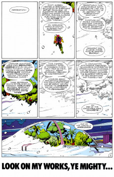 Extrait de Watchmen (DC Comics - 1986) -11- Look On My Works, Ye Mighty...