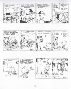 Extrait de Calvin et Hobbes -12Poc2011- Quelque chose bave sous le lit !