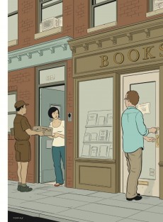 Extrait de (AUT) Tomine -2012- New York Drawings