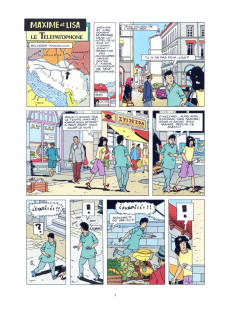 Extrait de Maxime et Lisa (Une aventure de) -3- Le mystère du Télépatophone - Tome 2