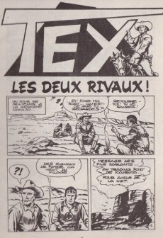 Extrait de Rodéo (Spécial) (Lug) -154- Tex - Les deux rivaux !