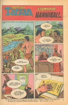 Extrait de Tarzan (3e Série - Sagédition) (Géant) -55- Comme Hannibal !...