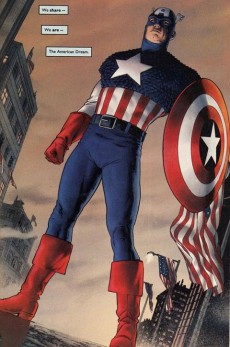 Extrait de Captain America (Marvel Deluxe - 2011) -1a- La sentinelle de la liberté