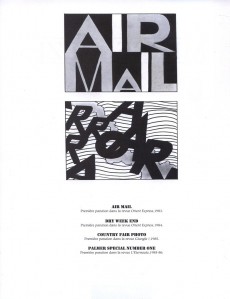 Extrait de Air mail - Tome INT