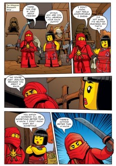 Extrait de Lego Ninjago Masters of Spinjitzu (Papercutz) -1- The Challenge of Samukai!