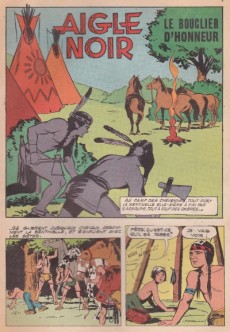 Extrait de Aigle Noir (Vedette T.V.) -2- Le bouclier d'honneur