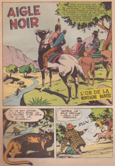 Extrait de Aigle Noir (Vedette T.V.) -6- L'or de la montagne hantée