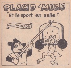 Extrait de Placid et Muzo (Poche) -136- Le sport en salle
