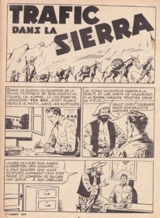 Extrait de Tex Bill (Arédit) -97- Trafic dans la Sierra