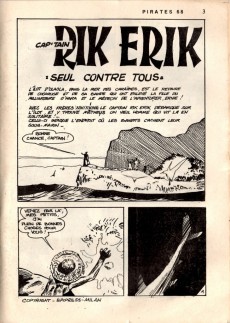 Extrait de Pirates (Mon Journal) -68- Rik Erik - Seul contre tous