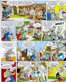 Extrait de Astérix (en anglais) -13b- Asterix and the cauldron
