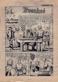 Extrait de Ivanhoé (1re Série - Aventures et Voyages) -144- La Fosse Pourpre