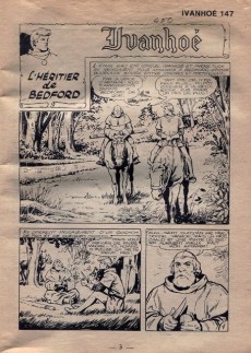 Extrait de Ivanhoé (1re Série - Aventures et Voyages) -147- L'Héritier de Bedford