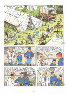 Extrait de Les tuniques Bleues -58- Les bleus se mettent au vert