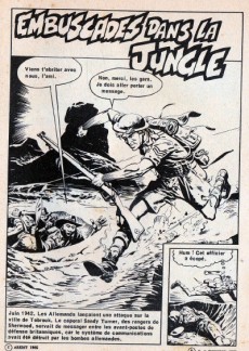 Extrait de Kamikaze (Arédit) -51- Embuscades dans la jungle