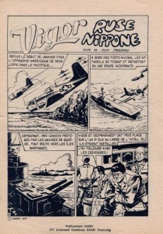 Extrait de Vigor (Artima/Arédit) -233- Ruse Nippone