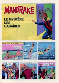 Extrait de Mandrake (1re Série - Remparts) (Mondes Mystérieux - 1) -447- Le mystère des Caraïbes