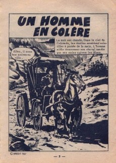 Extrait de Tex Bill (Arédit) -SP01- Spécial 2/67 : Un homme en colère